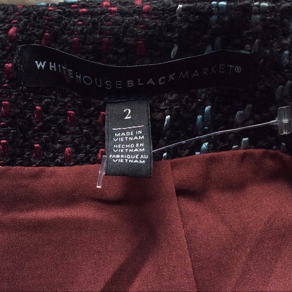 NWOT WHBM Plaid Boot Skirt - Picture 10 of 11